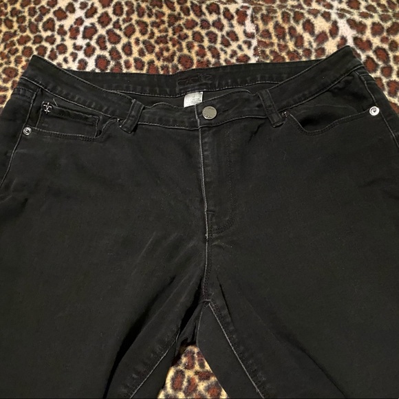 CACHE sz12 Black mid-rise Jeans - Picture 4 of 7